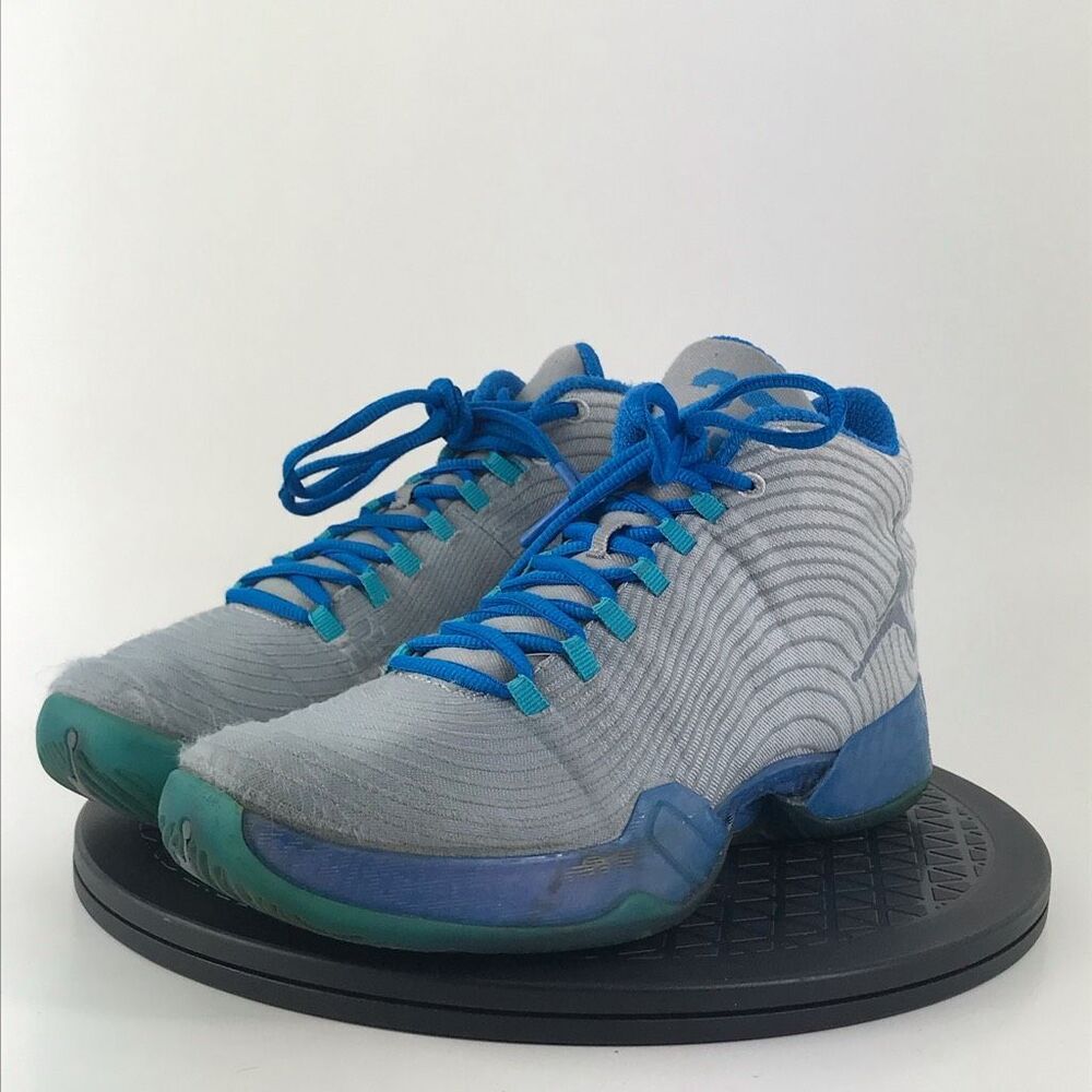 Nike Air Jordan 29 Gray/Blue Basketball Shoes 749143-104 Men’s Size 8